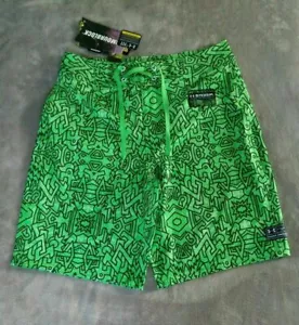 NEW Under Armour Mens Storm Surf Board SHORTS UA Green size 30 Hydro - Picture 1 of 5