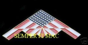Super Bowl Flyover B-2 2021 bombardero furtivo solapa sombrero pin Kansas City Tampa Bay - Imagen 1 de 24