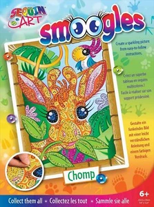 GW2359 Sequin Art Smoogles Paillettenbild Tiere, Giraffe, Steckbild Neu & OVP - Bild 1 von 1