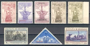 ESPAÑA 1930 - MUESTRAS - DESCUBRIMIENTO DE AMÉRICA - MH/MNG - Imagen 1 de 2