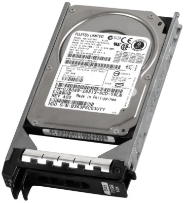 Disk Dell 0J8089 J8089 MAY2073RC 73GB 10000U/Min 8MB Cache SAS 2.5 " Pollici - Immagine 1 di 3