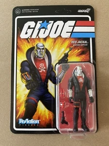 Super7 G.I. Joe ReAction Figur Wave 8 roter Schakal (Vac Metall) - Bild 1 von 1
