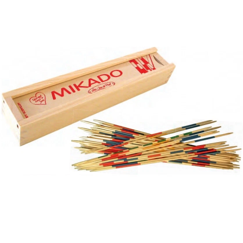Mikado Game 50 cm in Fir Box - Paul's Games 5096 - Image 1 of 1