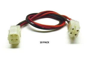 10 PACK - 4 PIN MPC Series Locking Mating - Color-Coded 18 AWG Wire Loop # MPC-4 - Picture 1 of 2