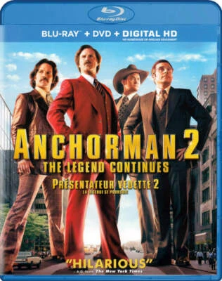 Anchorman 2: The Legend Continues (Blu-ray + DVD + Digital HD) (Blu-ray) (Biling - Image 1 of 2