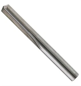 #30 Solid Carbide Drill Bit .1285" Straight Flute 140° Point 2 Flute  - Picture 1 of 2