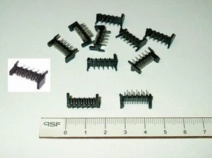 MICS 10 - 10 Stück 10-pol. Stiftleiste Micromodul Messerleiste, RM 1,27/2,54mm - Bild 1 von 1