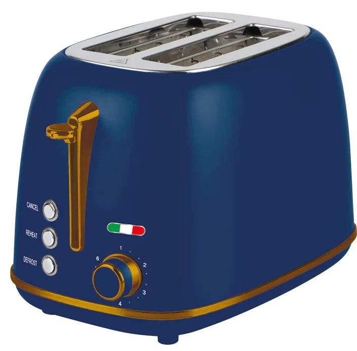 Vintage Electric 2 Slice Toaster Stainless Steel (COPPER BLUE) - image 1 of 1