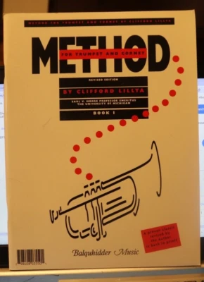 Trumpet Method for Trumpet Bk 1 Clifford Illya revised by Earl Moore Retail $15 - Image 1 of 4