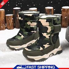 Kids Snow Boots Toddler Winter Outdoor Boots(31 Camouflage Green) ?