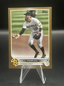 2022 Colin Moran Topps Series 1 #317 Gold Parallel #1177/2022 - PIT Pirates - Picture 1 of 3