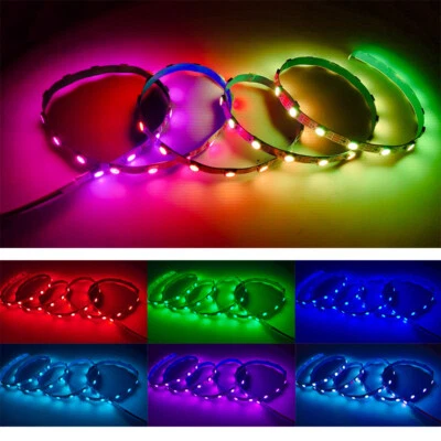 3mm 4mm 5mm PCB led pixel strip light ARGB SK6812 WS2812B Addressable RGBIC 5v - Image 1 of 4
