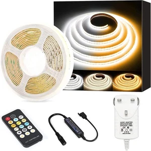 LED Strip Lights White CCT TunablePAUTIX 3m 1920LEDs Dimmable 2700K-6500K... - Picture 1 of 8