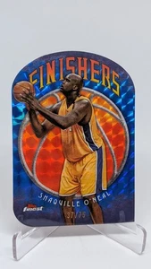 2024-25 Topps Finest Basketball Shaquille O'Neal Blue Geometric /75 F-8 Finisher - Picture 1 of 2