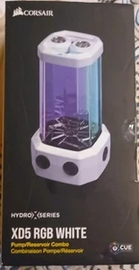 Corsair Hydro X Series XD5 RGB Reservoir/Pump Combo - White,New Never Opened - Picture 1 of 16