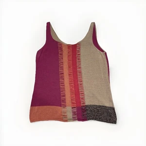 Nic And Zoe Knit Color block Tank Size M - Picture 1 of 3