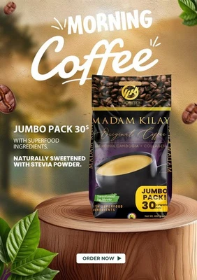 Madam Kilay Original Café JUMBO Pack - 30 Sobres Foto 1 de 3