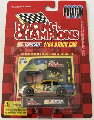 Racing Champions #12 Derrike Cope 1996 Preview Nascar Mane N’ Tail Thunderbird - Image 1 of 4