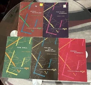 5 lot Foundations of Modern Biology Books 1961 - Picture 1 of 7