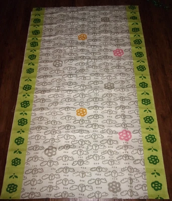 TECIDO 100% LINHO ESTAMPADO COM BORDA, POR JARDA - 36" DE LARGURA - Imagem 1 de 4