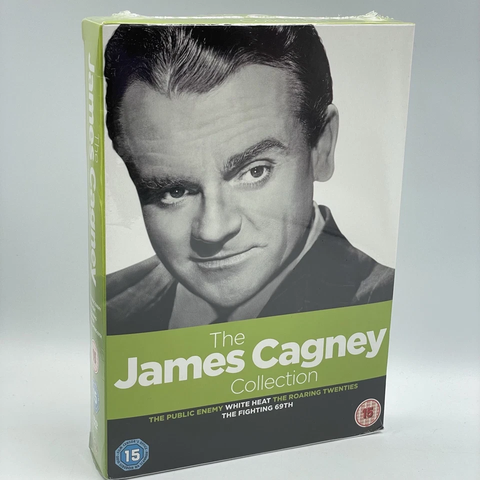 The James Cagney Collection [DVD] 4 Film Box Set • UK R2 • New & Sealed - Image 1 of 4