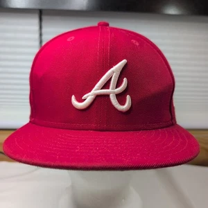 New Era 59Fifty MLB Atlanta Braves Sz 7 3/8 - Picture 1 of 11