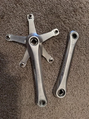 Sugino GLP fixed gear crankset 165mm used good condition  - Image 1 of 3