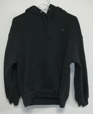 H&M Oversized Fit Hoodie Women’s Medium Black.   10165B - Image 1 of 3