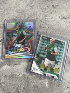 2021-22 Topps Chrome SPFL Scottish Premier League Future Stars Josh Doig - Picture 1 of 4