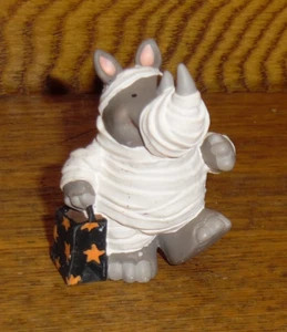Hallmark 1995 Merry Miniatures Halloween Nashorn Mumie - 1 3/4" - Bild 1 von 1