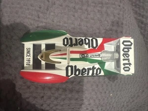 OBERTO DIE CAST HIDROPLANE SEATTLE SEAFAIR Rojo Verde Blanco Cecina 4.5” Difícil de encontrar RARO - Imagen 1 de 2