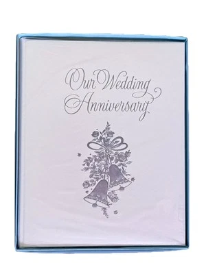 Vintage Adorável Livro de Aniversário de Casamento, Álbum de Disco de Memória - Imagem 1 de 4