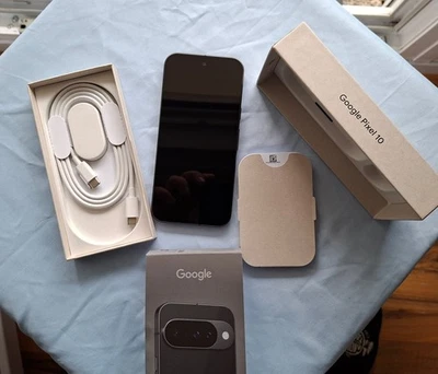 Google Pixel 10  5G  128GB/ 12GB  Obsidian Black  Ohne Simlock   Mit Rechnung . - Bild 1 von 4