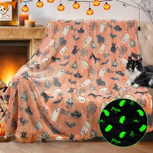 Süße Halloween Decken für Kinder, für Kinder/Teens/Frauen/Herren, Halloween Decke... - Bild 1 von 6