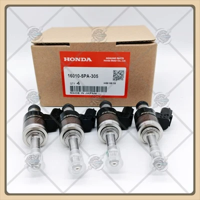Inyectores de combustible 16010-5PA-305 OEM 4 PIEZAS PARA Honda Accord CR-V CIVIC 1,5 L Acura Foto 1 de 4