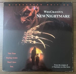 Wes Craven's New Nightmare Laserdisc Widescreen Edition - Freddy Krueger Horror - Picture 1 of 12