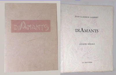 DIAMANTS - LAMBERT & HÉROLD 1974 - SURREALIST FOLIO- LTD ED. -12 SIGNED PLATES - Image 1 of 4
