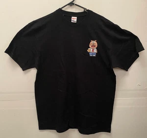 Do Pig Mascot Black T-Shirt Japanese character Sz XL United Athle - Picture 1 of 7
