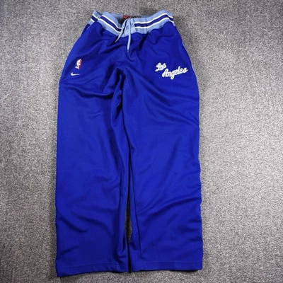 Vintage Nike Los Angeles Lakers Warm Up Pants Mens XL Blue Retro NBA Y2K - Image 1 of 4