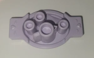 Bandeja de té o cacao Fisher Price Loving Family Dream para casa de muñecas comida de cocina - Imagen 1 de 3