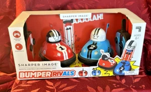 Sharper Image Bumper Rivals Remote Control RC Ejecting Bumper Cars Wireless NIB - Picture 1 of 7