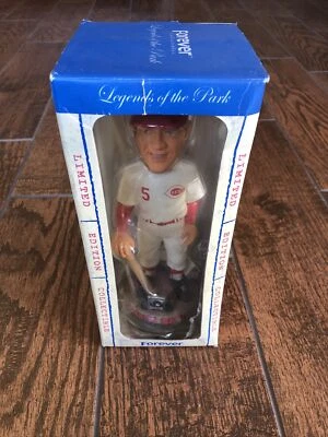 JOHNNY BENCH Cincinnati Reds MLB Cooperstown EXCLUSIVE Nodder Bobblehead NIB! - Image 1 of 4