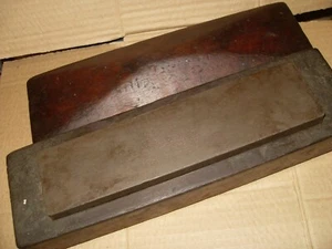 Dark Coloured Sharpening Stone - As Photo's. Approx. 8" x 2" x 1" - Picture 1 of 7