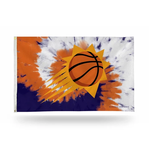 Rico Industries NBA Basketball Phoenix Suns Tie-Dye 3' x 5' Banner Flag Cover