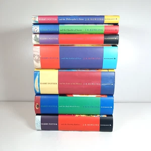 Harry Potter Complete Hardback Book Set 1-7 Bloomsbury All First Edition - Picture 1 of 24