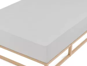 Biberna Biber - Spannbetttuch 180x200 cm bis 200x200 cm extra warm, Grau - Bild 1 von 8
