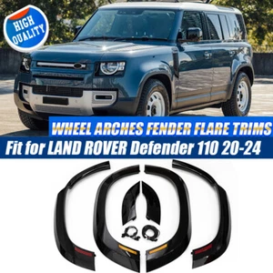 US Wheel Fender Trim Kit Widening Fender with light ABS For 2020-24 Defender 110 - Picture 1 of 10