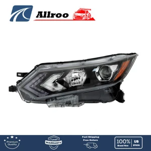 For 2020-2022 Nissan Rogue Sport LH/Driver Headlight Headlamp Clear Lens Halogen - Picture 1 of 12