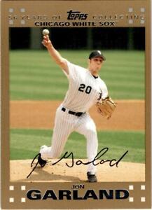 2007 Topps Gold #359 Jon Garland /2007 White Sox Baseball Card