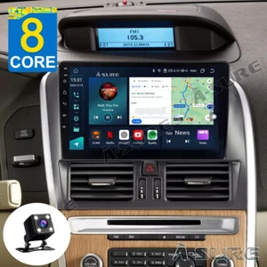 8 Core 4+64GB For Volvo XC60 2008-2017 Car Stereo Radio Android 14 Wifi Carplay - Picture 1 of 13